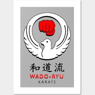 wado ryu karate Posters and Art